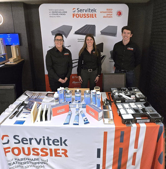 Servitek FOUSSIER à la conférence du printemps de Fenestration Canada
