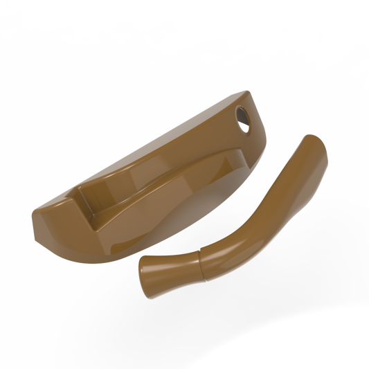 Kit couvercle/poignée pour opérateur ACME decore LH double/RH simple coppertone (bte-10pcs)