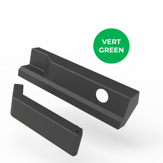Gen2 Evolu cover with Handle Green dot, Black #15212 (Box-10pcs)