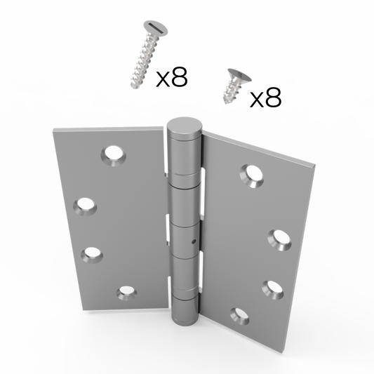 Penture 4.5"X4.5", carré, GNA, assemblée, vis (bte-60pcs)