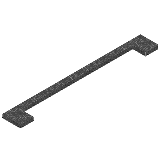 Platine d'étanchéité ProTek adhésive sur-mesure Airplug XL NF .250" noir (bte-250pcs)