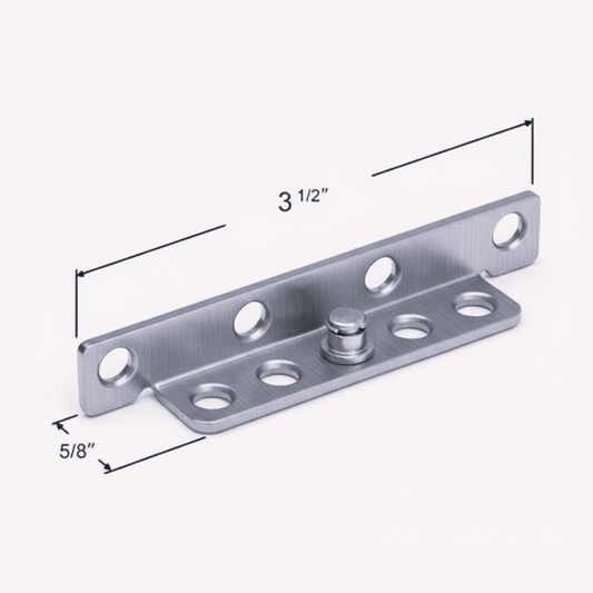 Équerre de coin ambidextre snap-on ,inox(bte-500pcs)
