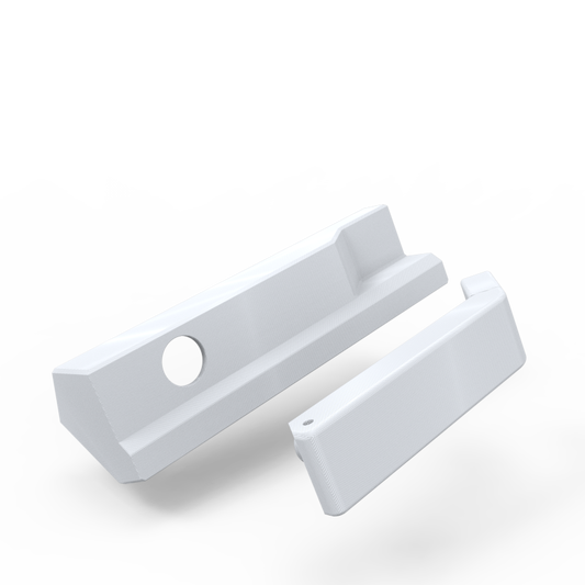 Gen2 Evolu cover with Handle Red dot, White #9374 (Box-10pcs)