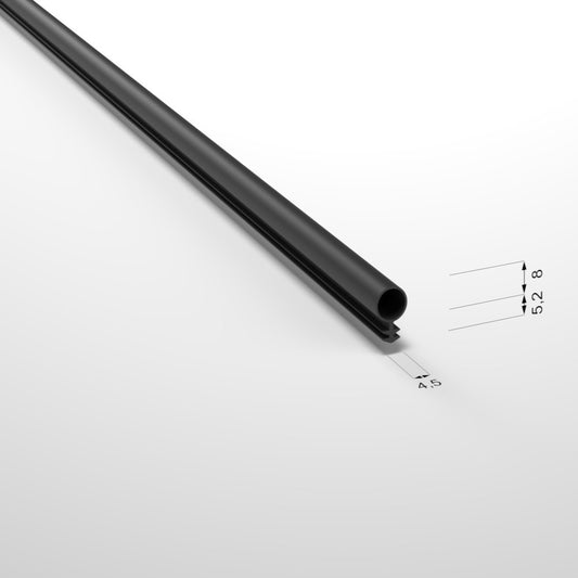 Joint en silicone noir pour bobine MPI, 50 m (PC)