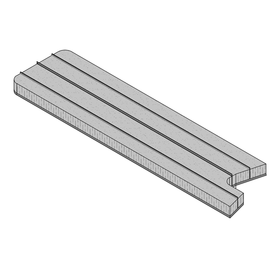 Dust-plug ProTek adhesive back custom QFS 3 L:26mm .200" 101.6mm grey (box-500pcs)