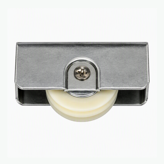 Rouleau à une roue, boîter 304 inox,630SST, roulette Derlin, 220 lbs, LAR2500015