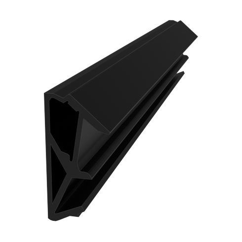 Joint tpe kiso s/ouvrant sv712f L:180 m noir (pc)