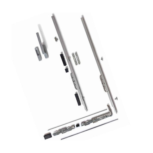 Kit de roulettes ajustable Luce 330 Kg (R=2.5mm) , 00-Brut / 5100BD_00 (PC)