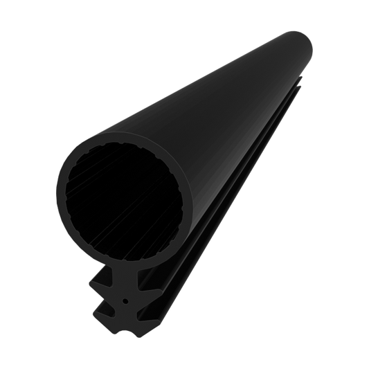 Trelleborg 42087276 profile ,O-STRIP 8mm w. pilfoot,Grey ( Box 400 M)