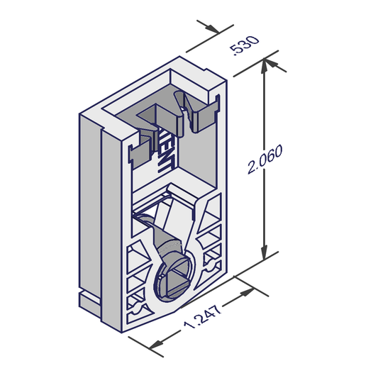 Drop-In and spiral balance brake shoe