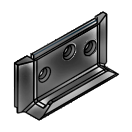 Keeper for Servitek Multipoint Locking Bar