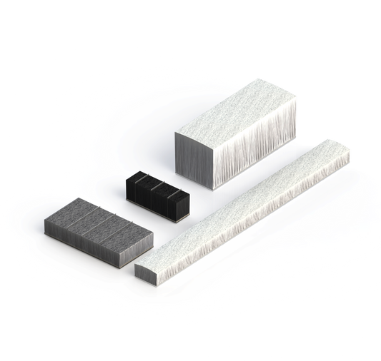 Rectangular dust plugs