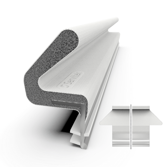 Compression Tek-Lon 650 base-K573 Evo coupe MC L:96" (2464mm) blanc (PC)