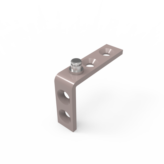 Équerre de coin pour opérateur ACME ambidextre «snap-on»(bte-500pcs)