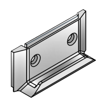 Keeper for Servitek Multipoint Locking Bar