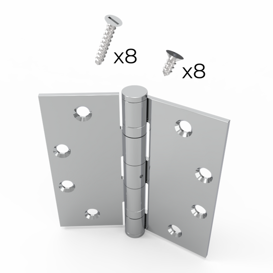 Penture 4.5"X4.5", carré, GNA, assemblée, vis (bte-60pcs)
