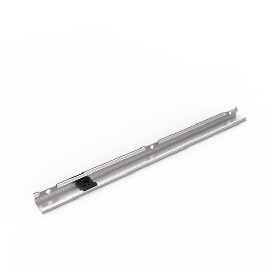 Glissière pour opérateur ACME double L:12.6" inox (bte-100pcs)