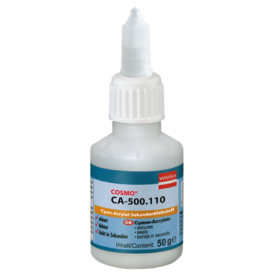 Cosmofen adhesive Cosmoplast 500 CA.500.110 clear 1lb (PC)