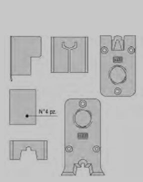 Lift Slide Universal Caps Kit for Upper Guide