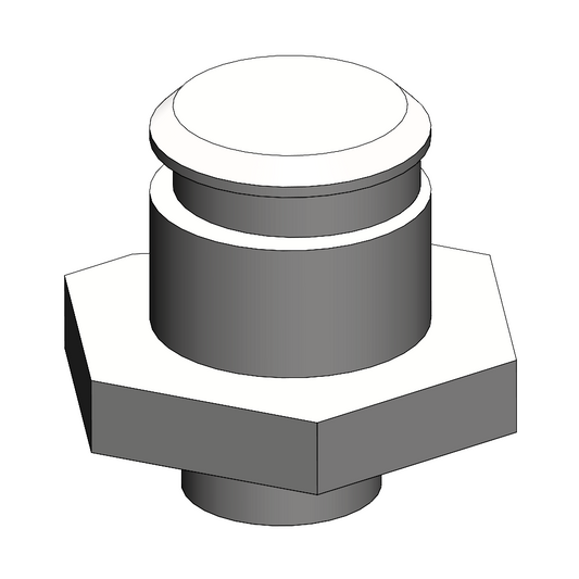 Eccentric pivot for hinges stainless (1000pc)