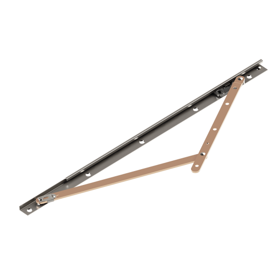 Awning Hinge 18'' RH coated (box-100pcs)