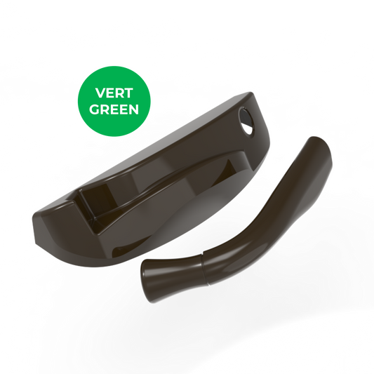 Decore handle/cover LH Dual/RH Dyad brown(box-10pcs)