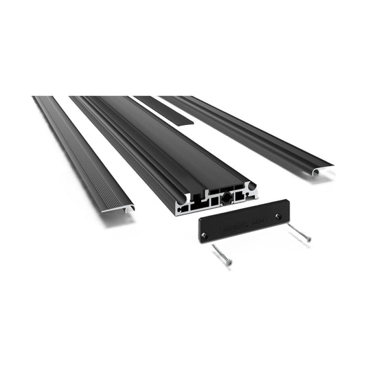 Kit seuil Alumat MPI noir anodisé pour pivot FritsJurgens