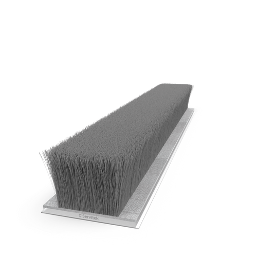 T-slot brush PolarTek weather stripping adhésive .360"