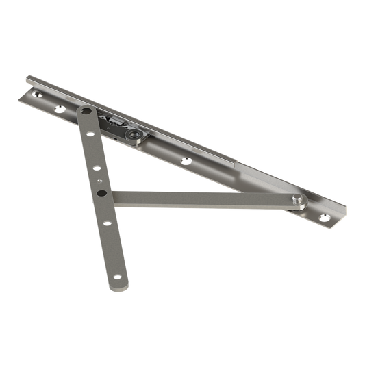 Adjustable Hinge and Track 10" LH SnapOn stainless steel 304 (box-100pcs)