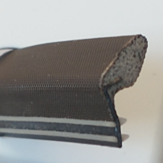 Kerf base extruded weather stripping 1 roll L:1200 ' brown (Box-2rolls)