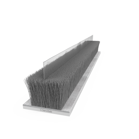 T-slot brush PolarTek weather stripping .300"