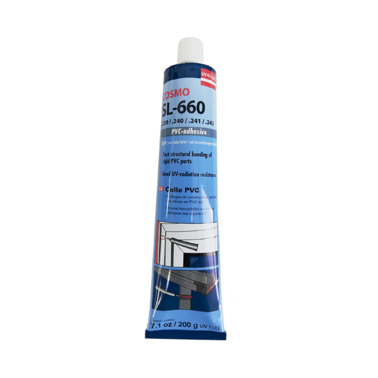 Cosmofen PVC glue tube SL.660.230 clear 200g(PC)