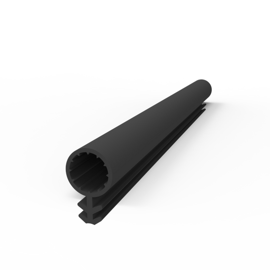 Silicone weatherstrip bulb