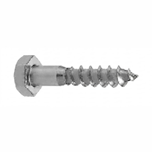 Anti-lifting (anti-burglary) screw for lift slide top track US steel, silver/ G40728.00.20 (PC)