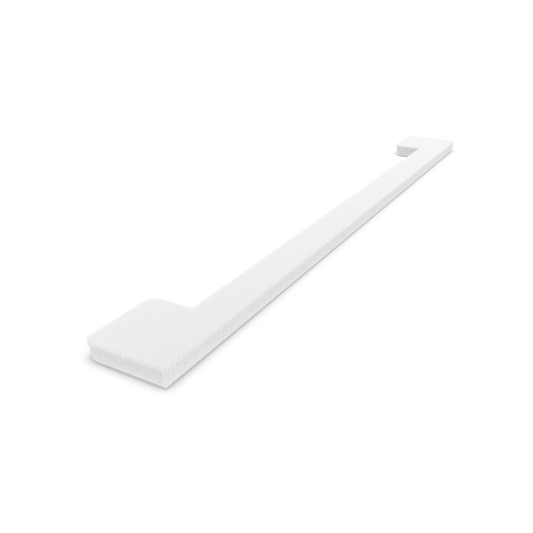 Dust-plug ProTek adhesive back custom AIRPLUG NF .250"  25mm x 267mm, white (box-250pcs)