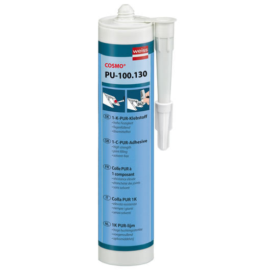 Cosmofen single-component adhesive 1x310ml - PU-100.130 White (PC)