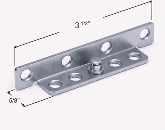 Équerre de coin ambidextre snap-on ,inox(bte-500pcs)