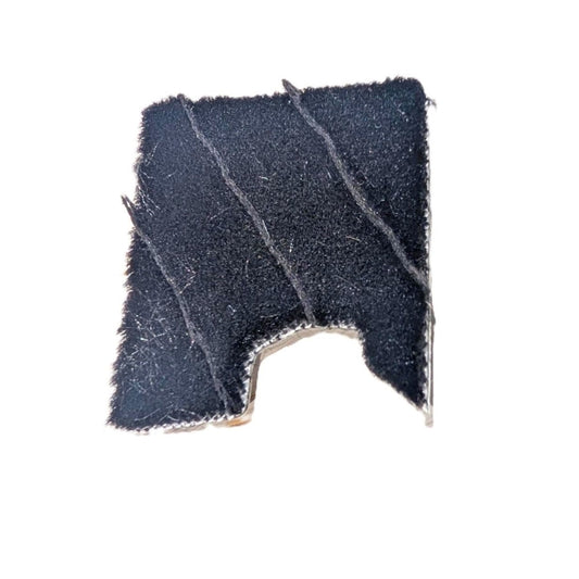 Platine d'étanchéité ProTek adhésive diagonal QFS 3 RH L:48mm .200" 54mm noir (bte-500pcs)
