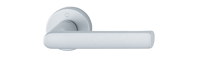 Matte silver finish