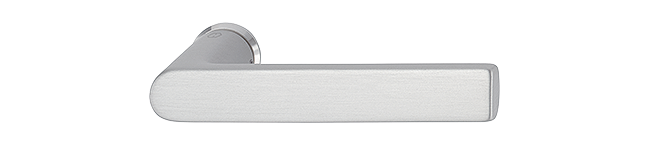 Brushed matte stainless steel-look aluminum