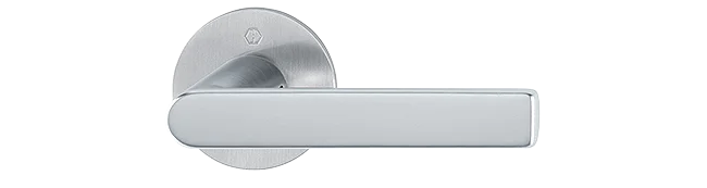 Satin chrome / matte stainless steel