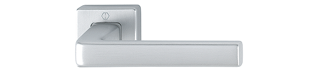 Matte chrome-look aluminum