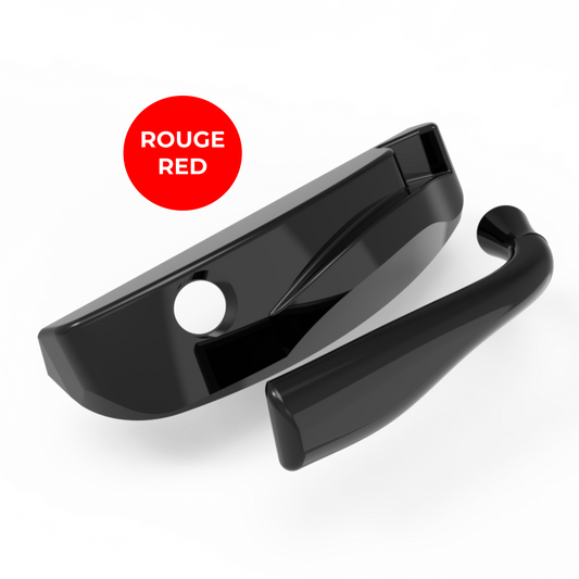 Decore handle/cover RH Dual/LH Dyad black (box-10pcs)