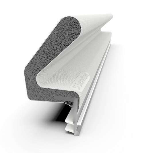 Compression Tek-Lon base-740 K573 Evo coupe carré L:97" (2464mm) blanc (PC)