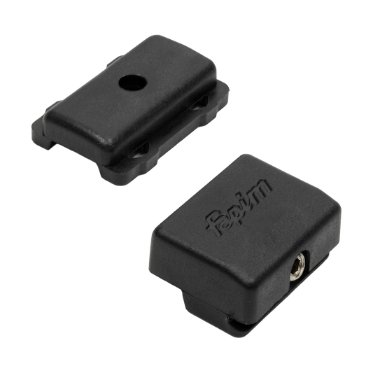 Wing support in nylon and screw in stainless steel,88 - Black polyamide / 1615I (Box-100).(PCS)