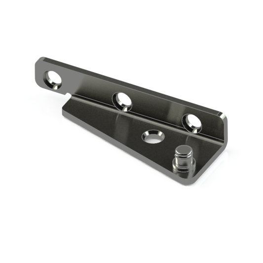 Stud bracket LH snap-on stainless steel (box-500pcs)
