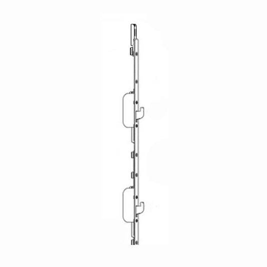 HLS9000 – Extension centrale manuelle avec 2 crochets basculants SW2, Faceplate 16 mm