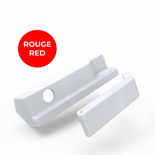Gen2 Evolu  cover with Handle  Red dot, White #9374 (Box-10pcs)