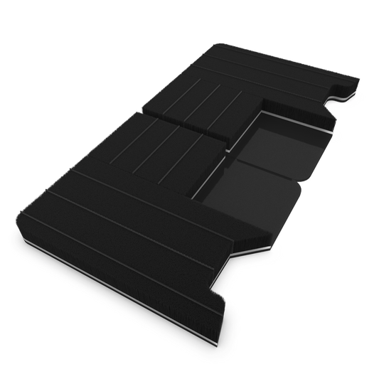 Hybride dust-plug ProTek adhesive back custom QFS 3 LH/RH L:49mm .200" 50mm black (box-1000pcs)