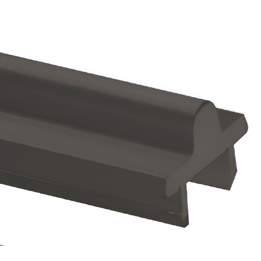 6 m C-Type Bottom Track, Aluminum Insert